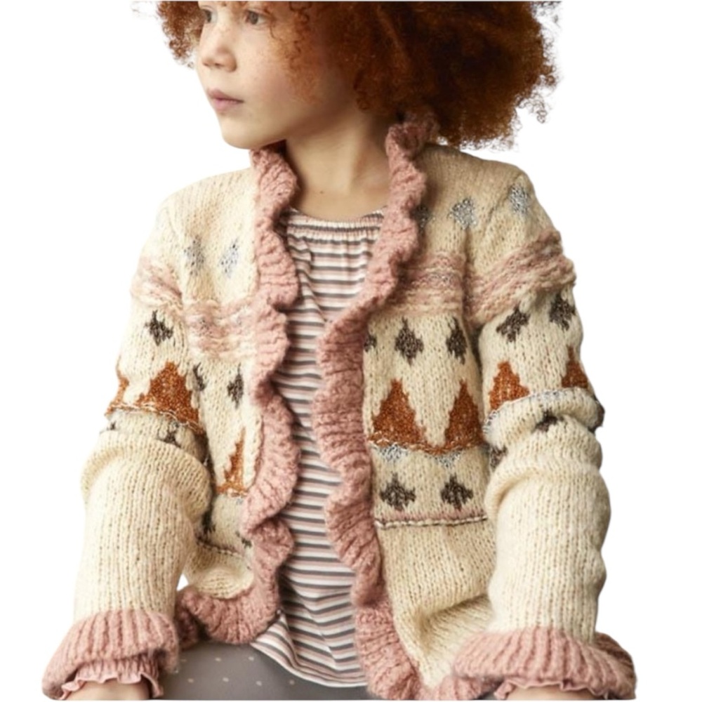 NEW Matilda Jane Just Imagine Jacie Open Front Cardigan Sweater Girl’s size 10